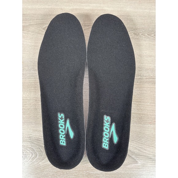 Brooks Other - Brooks Running Shoe Insoles TR-5 Size 12 Men Black Teal Replacement Inserts